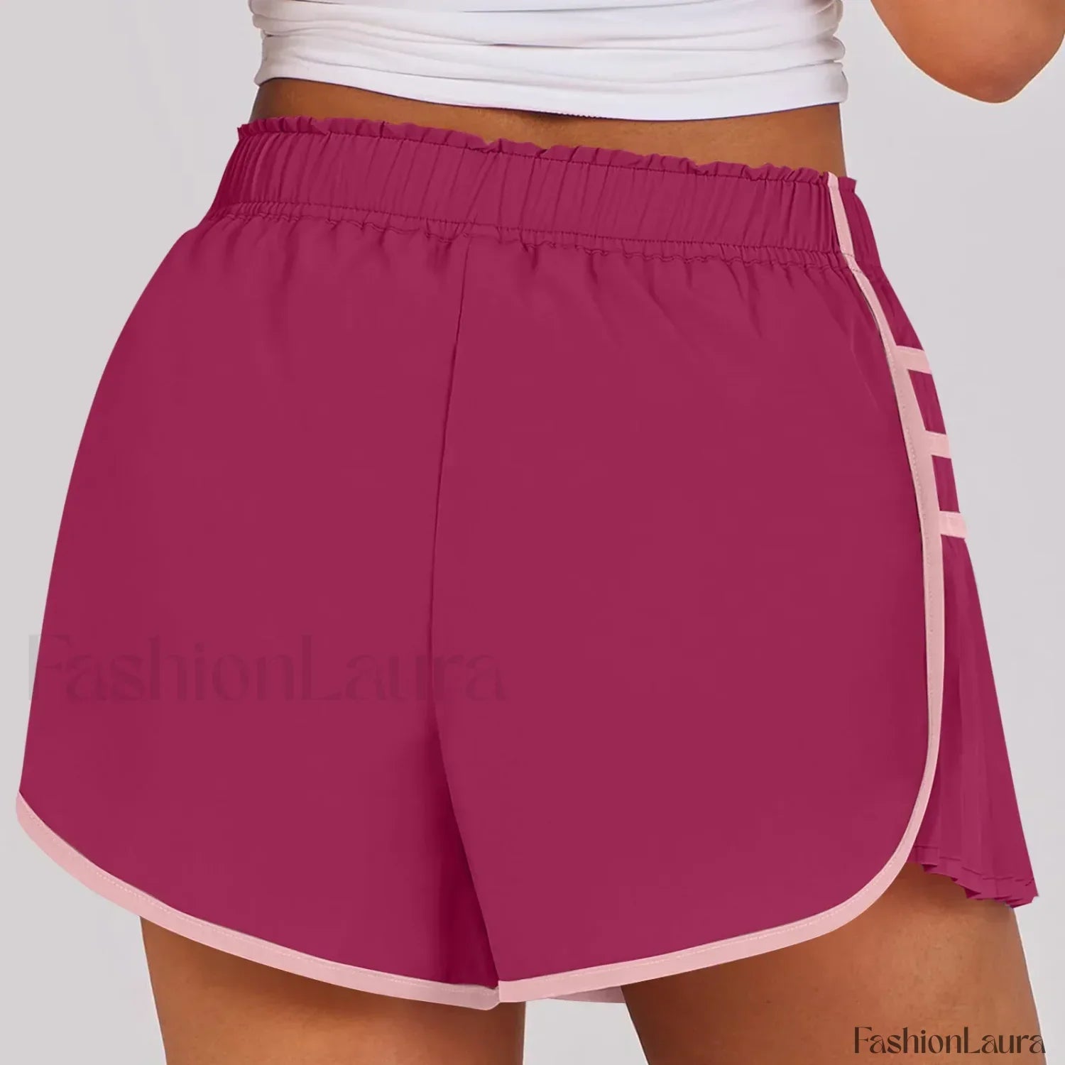 High Waist Sports Running Workout Yoga Quick Dry Gym Short