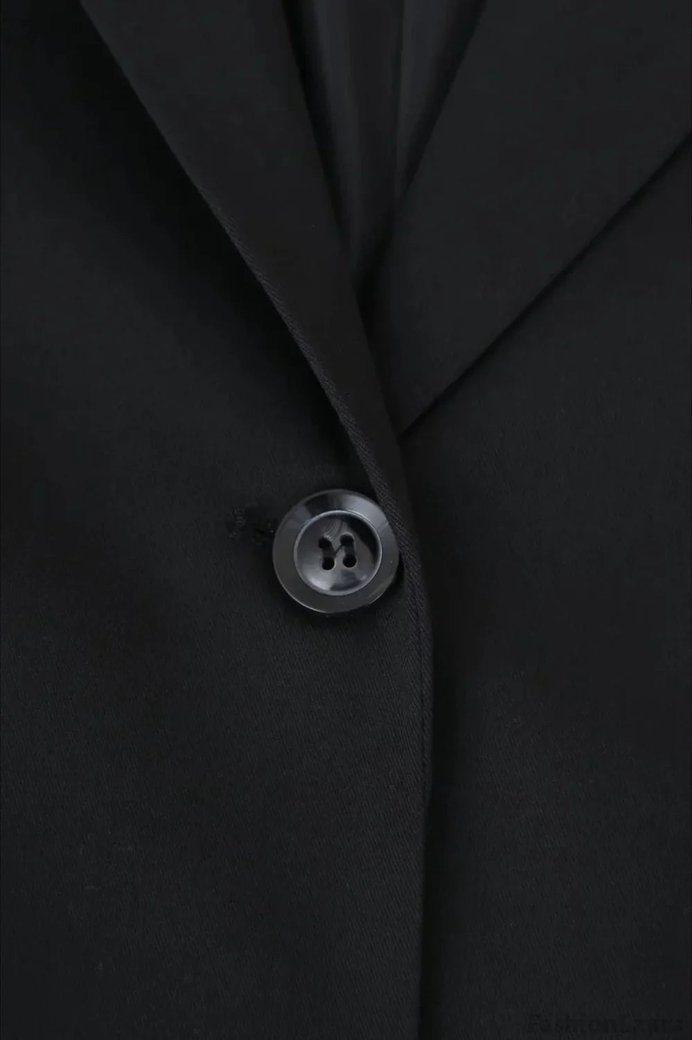 High Waist V-Neck Blazer