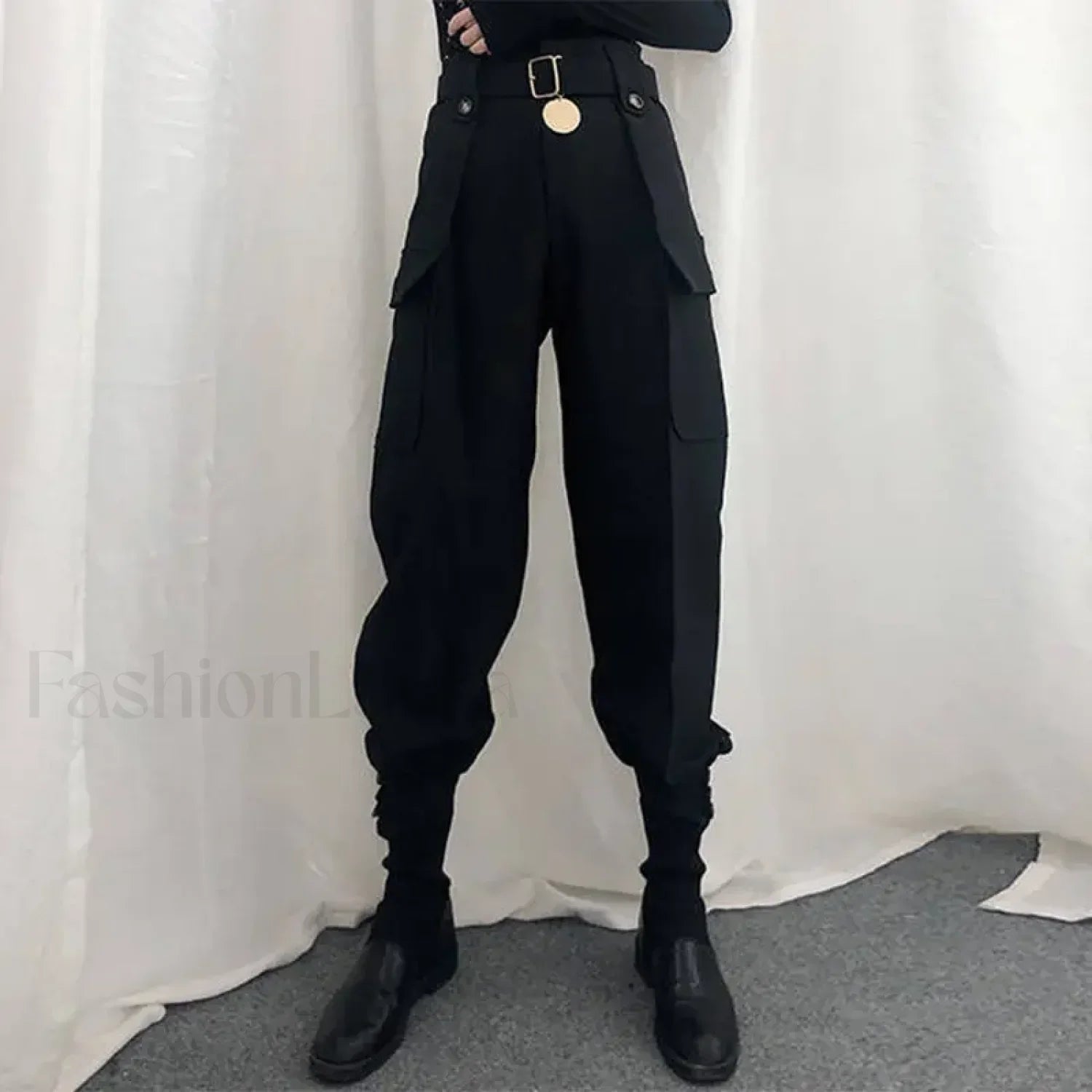 High Waist Vintage Harajuku Cargo Pants for Halloween