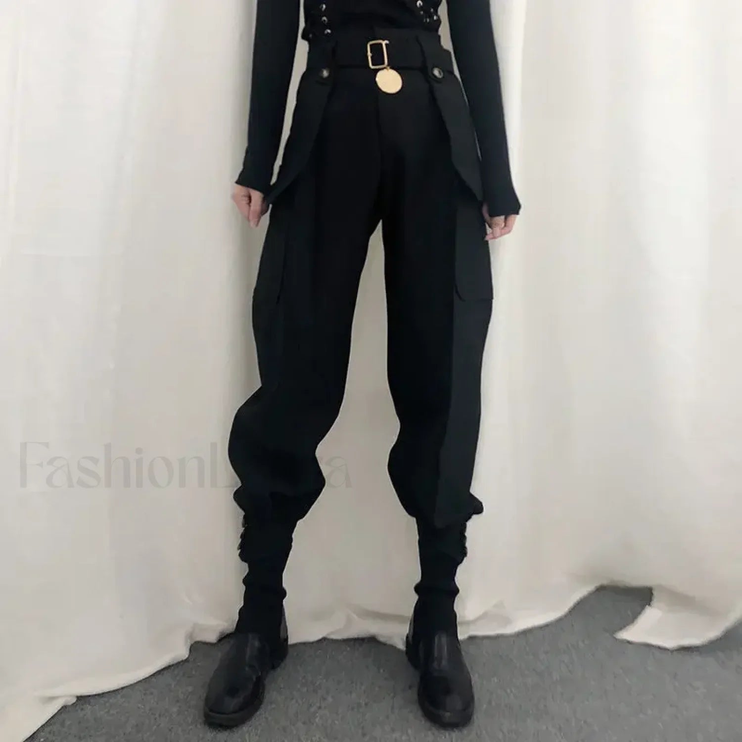 High Waist Vintage Harajuku Cargo Pants for Halloween