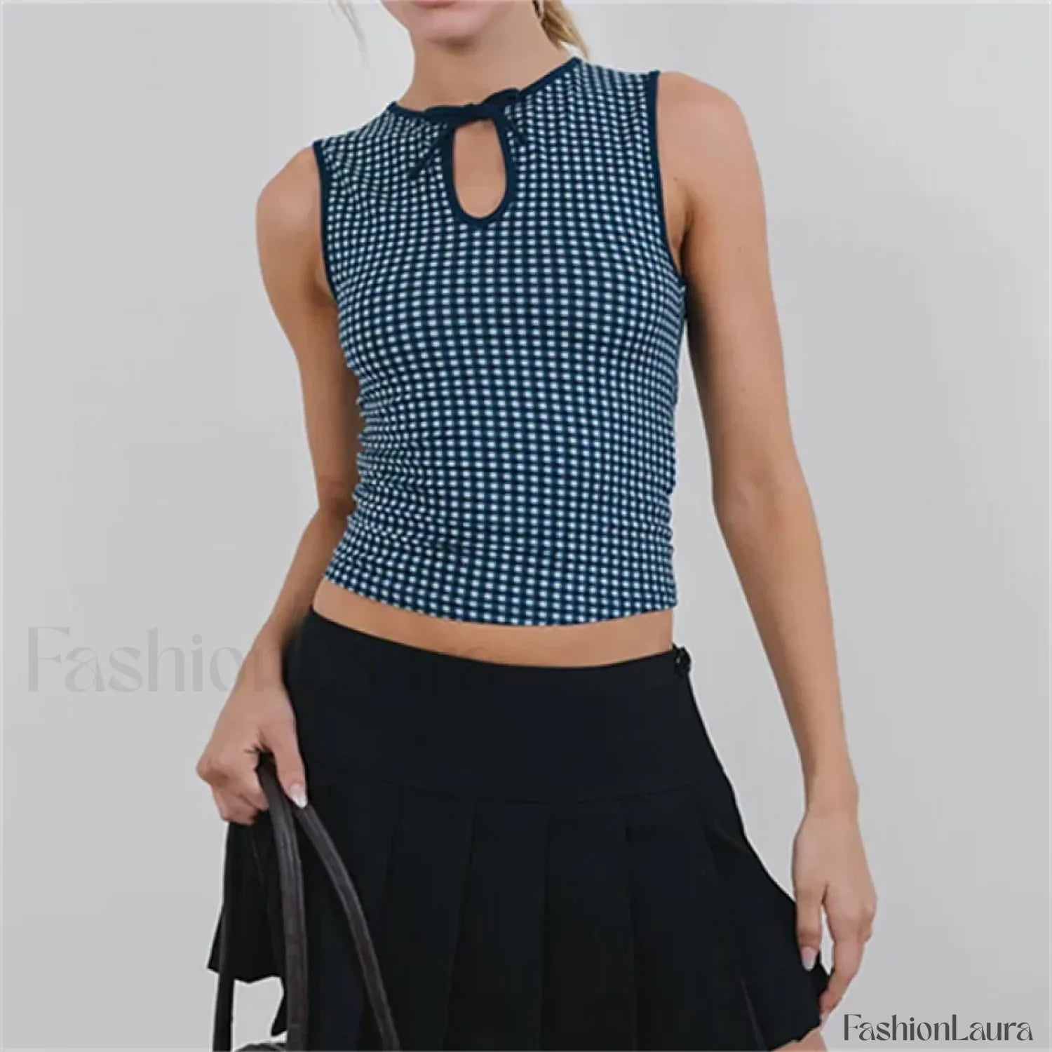 Hollow-Out Fairy Tee Crop Top