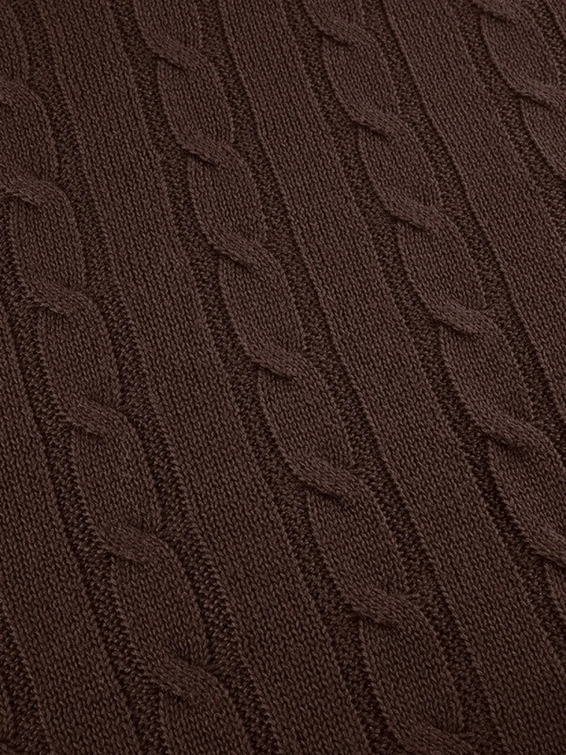 Hooded Cable Knit Cardigan