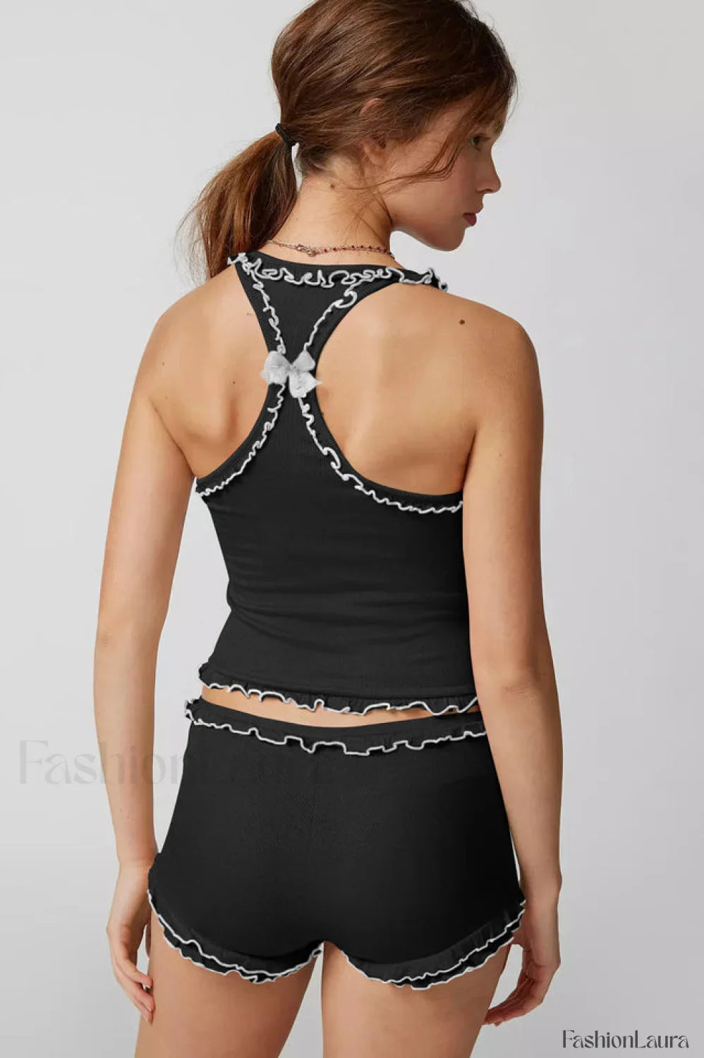 Idalia Corset Top Charming + Shorts Set