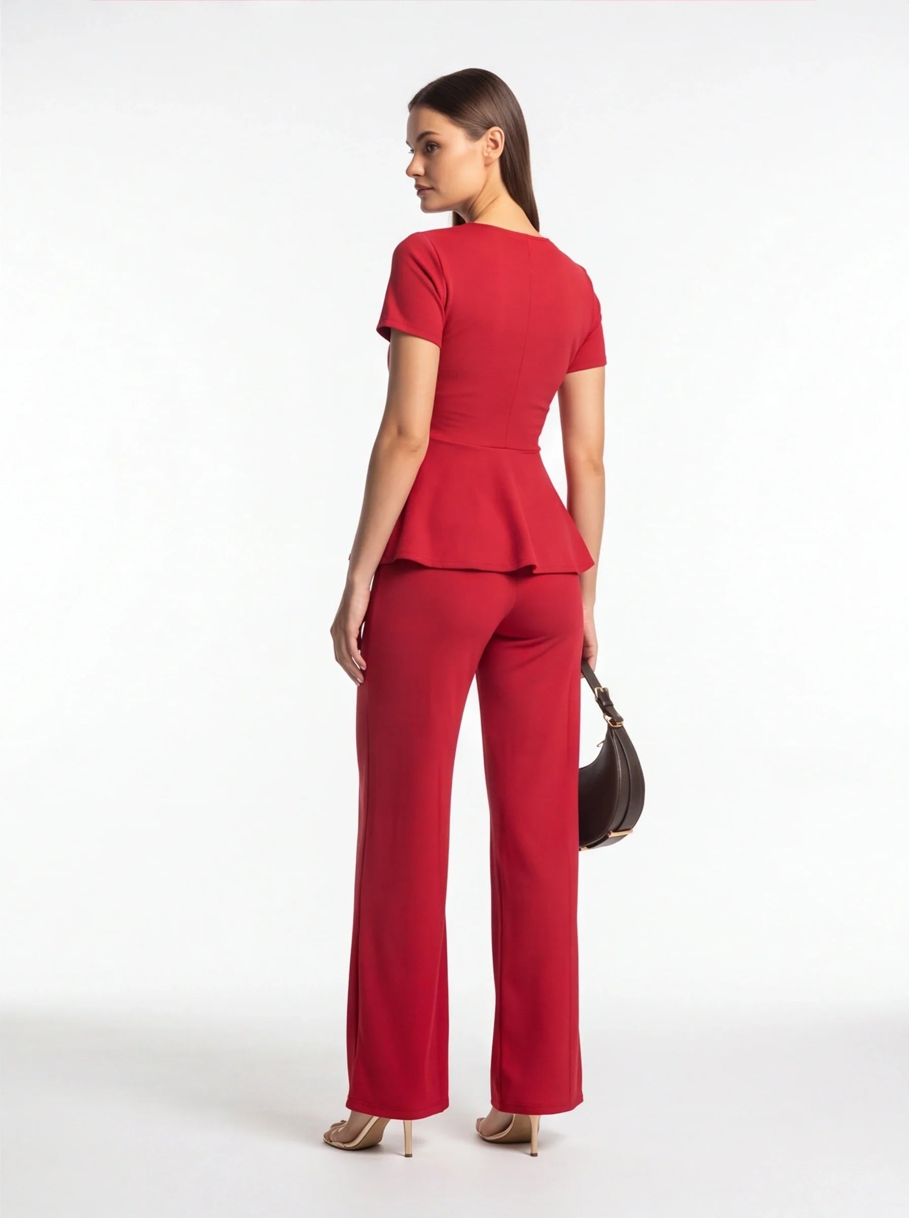 Stylish Elegant Wide-Leg Jumpsuit with Sleeveless Design for Spring
