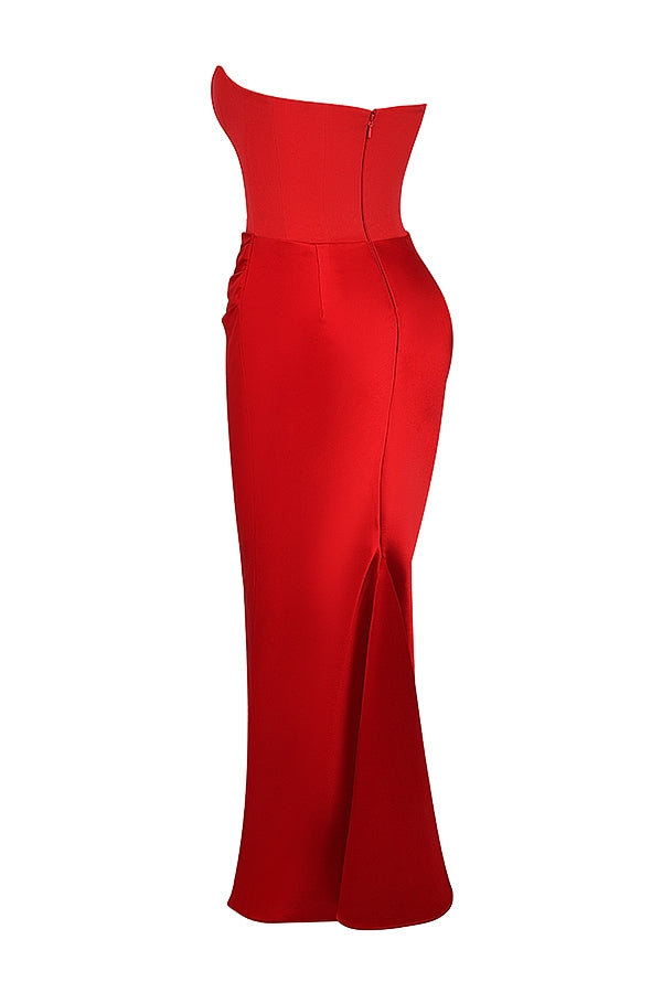 Rosario Aesthetic Deluxe Maxi Dress Chic Silhouette Collection