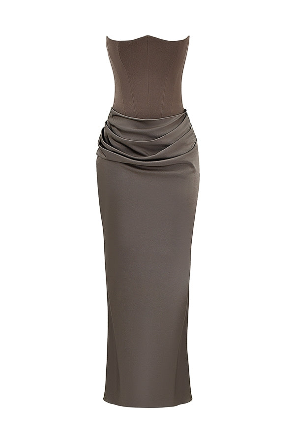 Rosario Aesthetic Deluxe Maxi Dress Chic Silhouette Collection