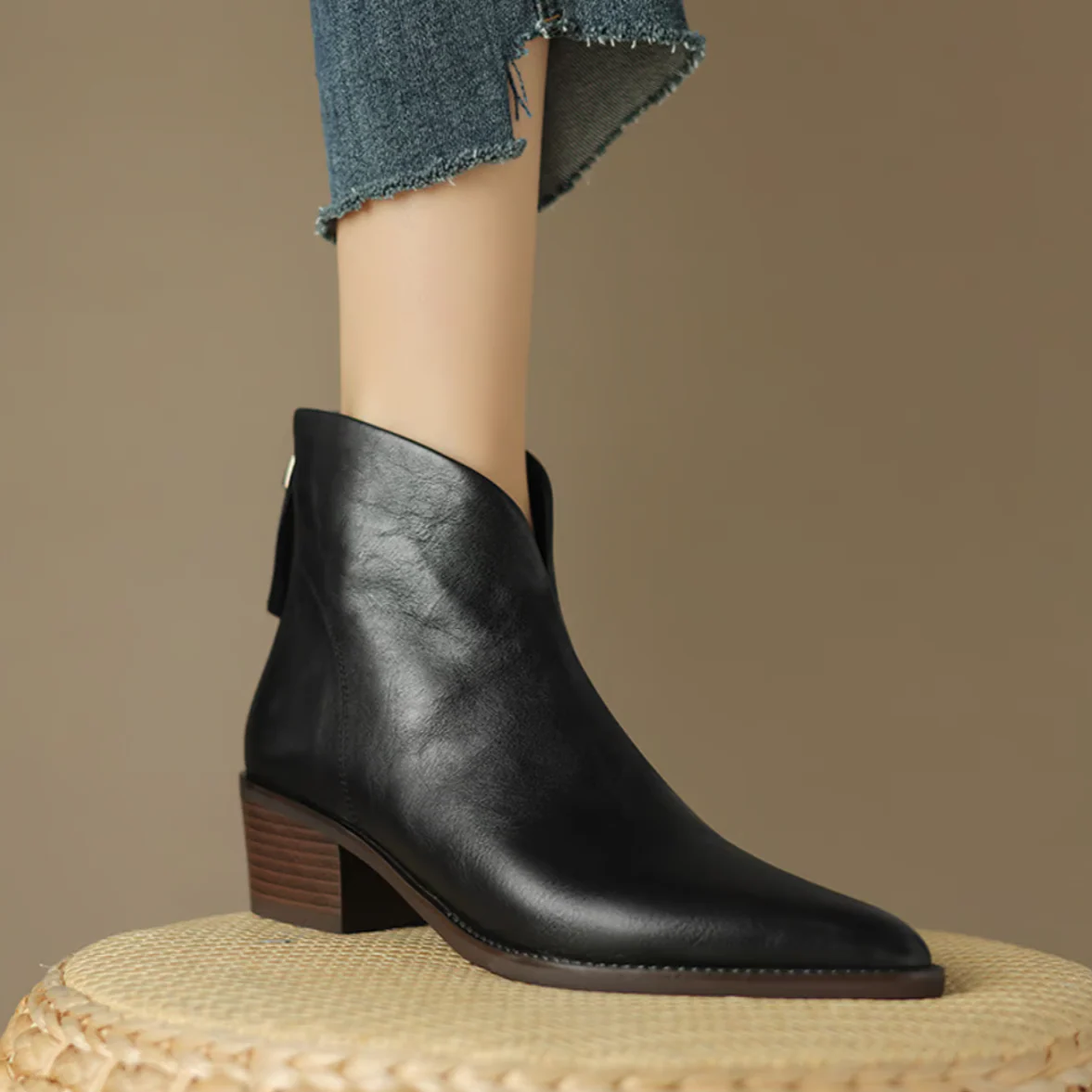 FABRIZIA - EVERYDAY LEATHER BOOTS