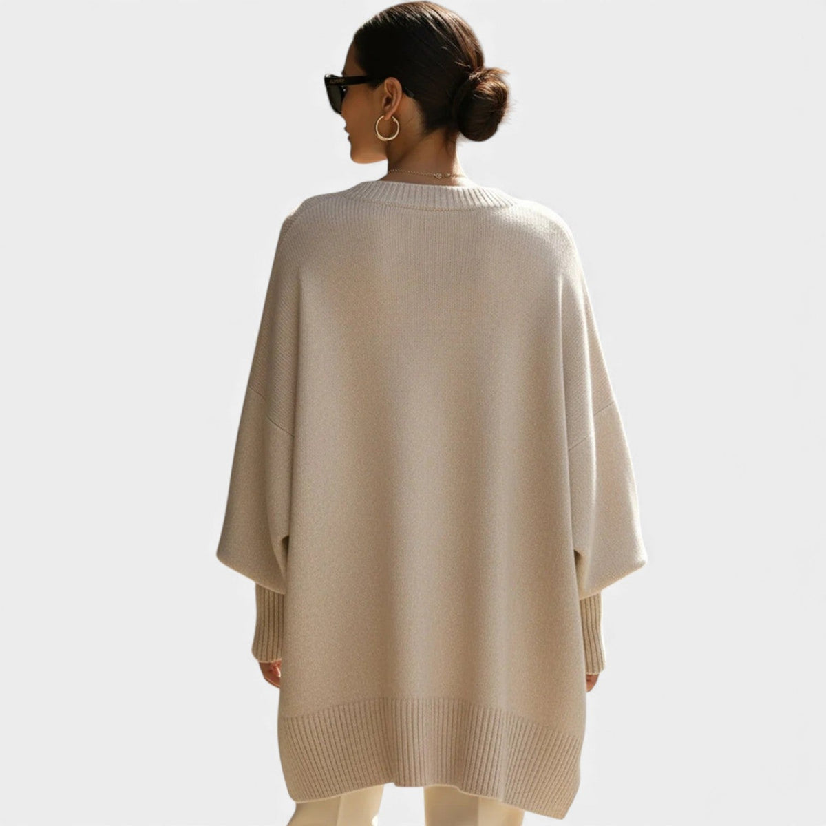 WENDY - SOPHISTICATED WOOL BLEND SWEATER
