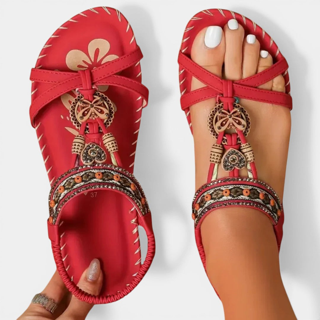 VELMA™ - ORTHOPEDIC BOHO OPEN-TOE SANDALS