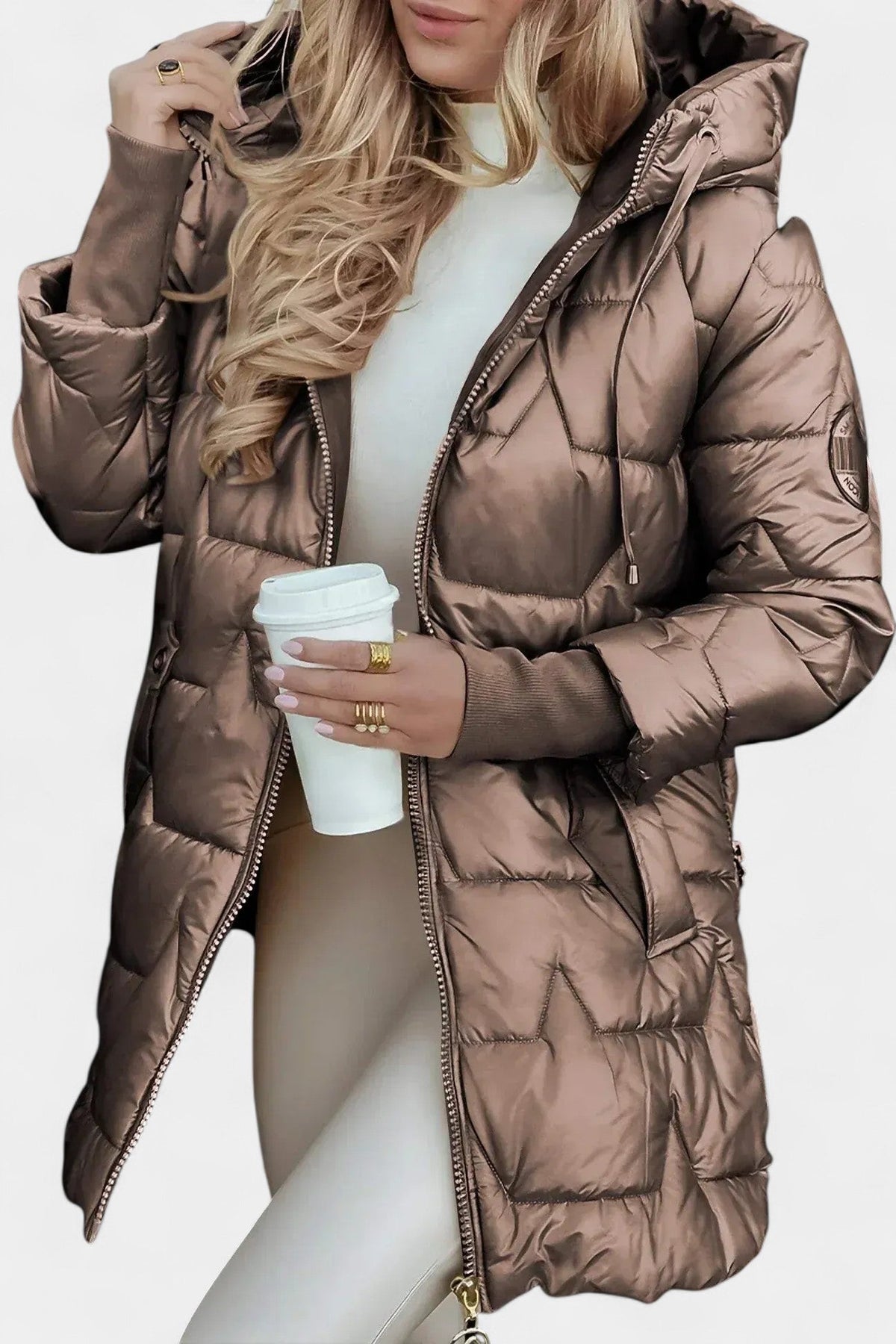 MARTINA - ELEGANT AUTUMN PADDED COAT