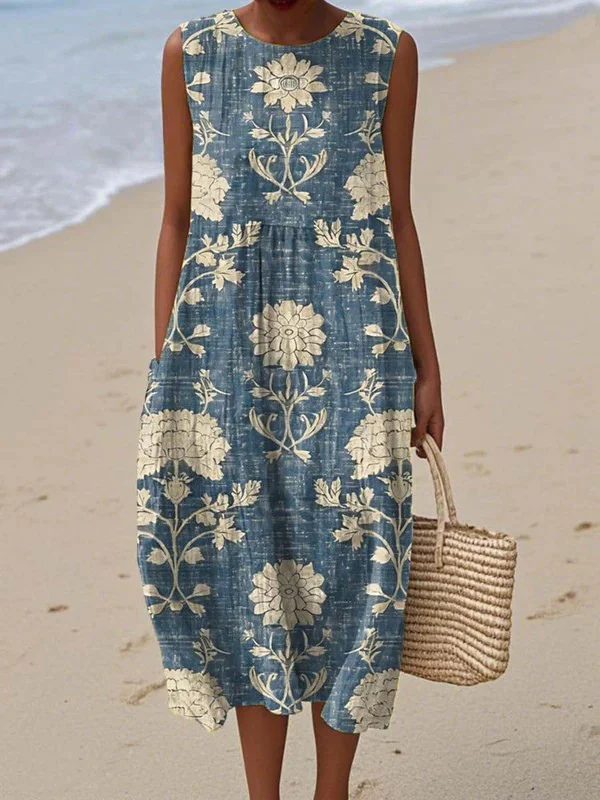 BELLE™ - BOHO MIDI DRESS