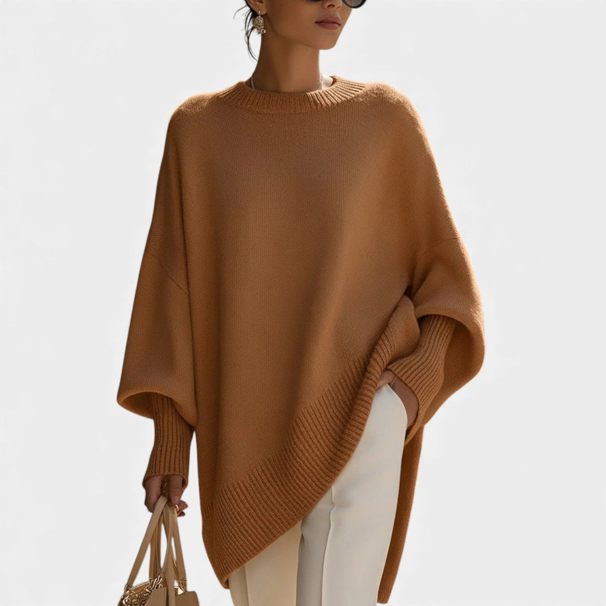 WENDY - SOPHISTICATED WOOL BLEND SWEATER