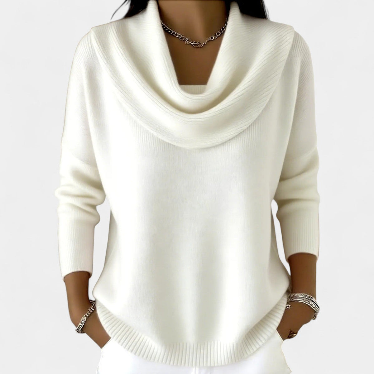 ARIEL™ - FLEECE COLLARED JUMPER