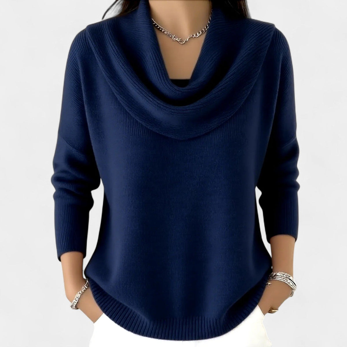 ARIEL™ - FLEECE COLLARED JUMPER