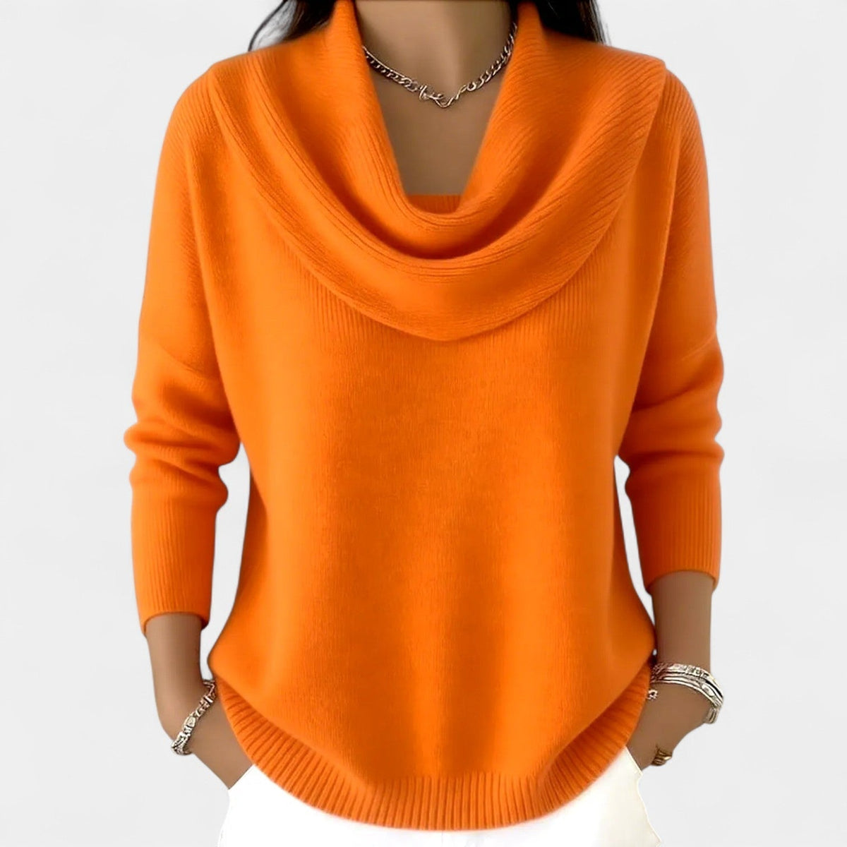 ARIEL™ - FLEECE COLLARED JUMPER