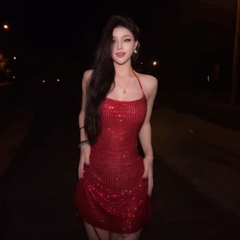 Neck-Wrap Dress