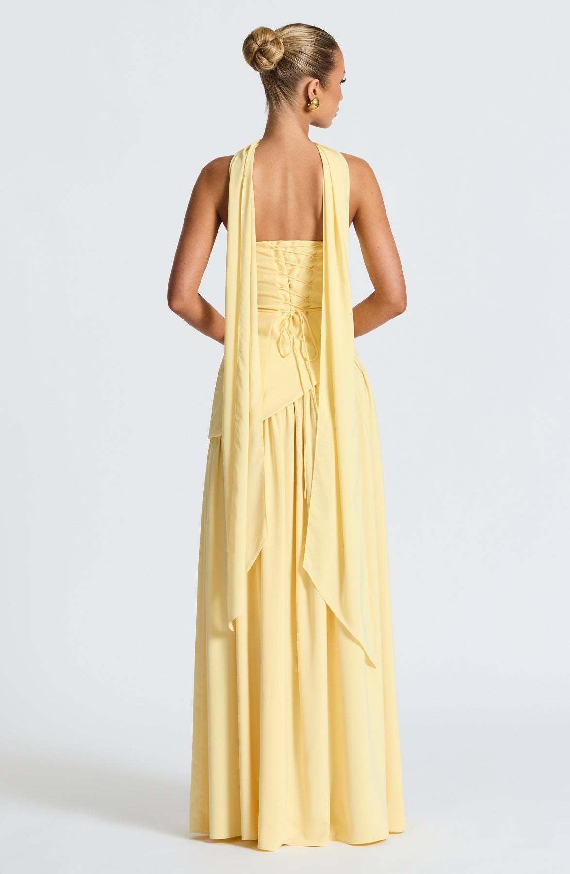 Elthion Strapless Bandage Maxi Dress - View 8