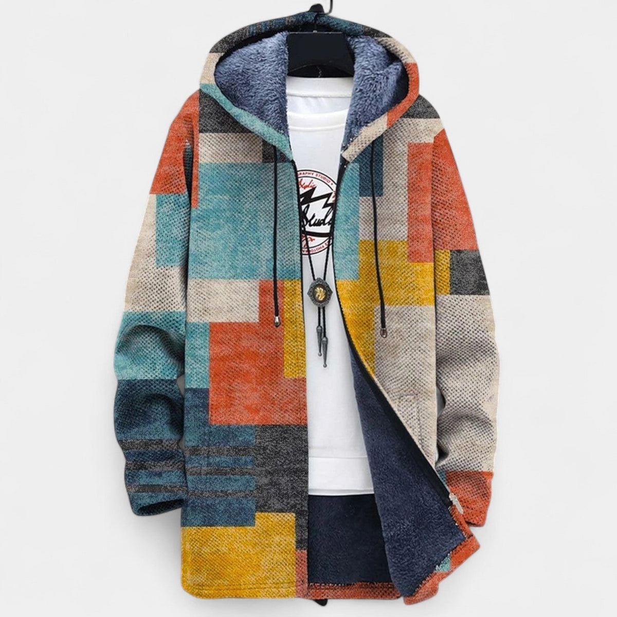 MEGAN - LUXURY ART-INSPIRED CARDIGAN