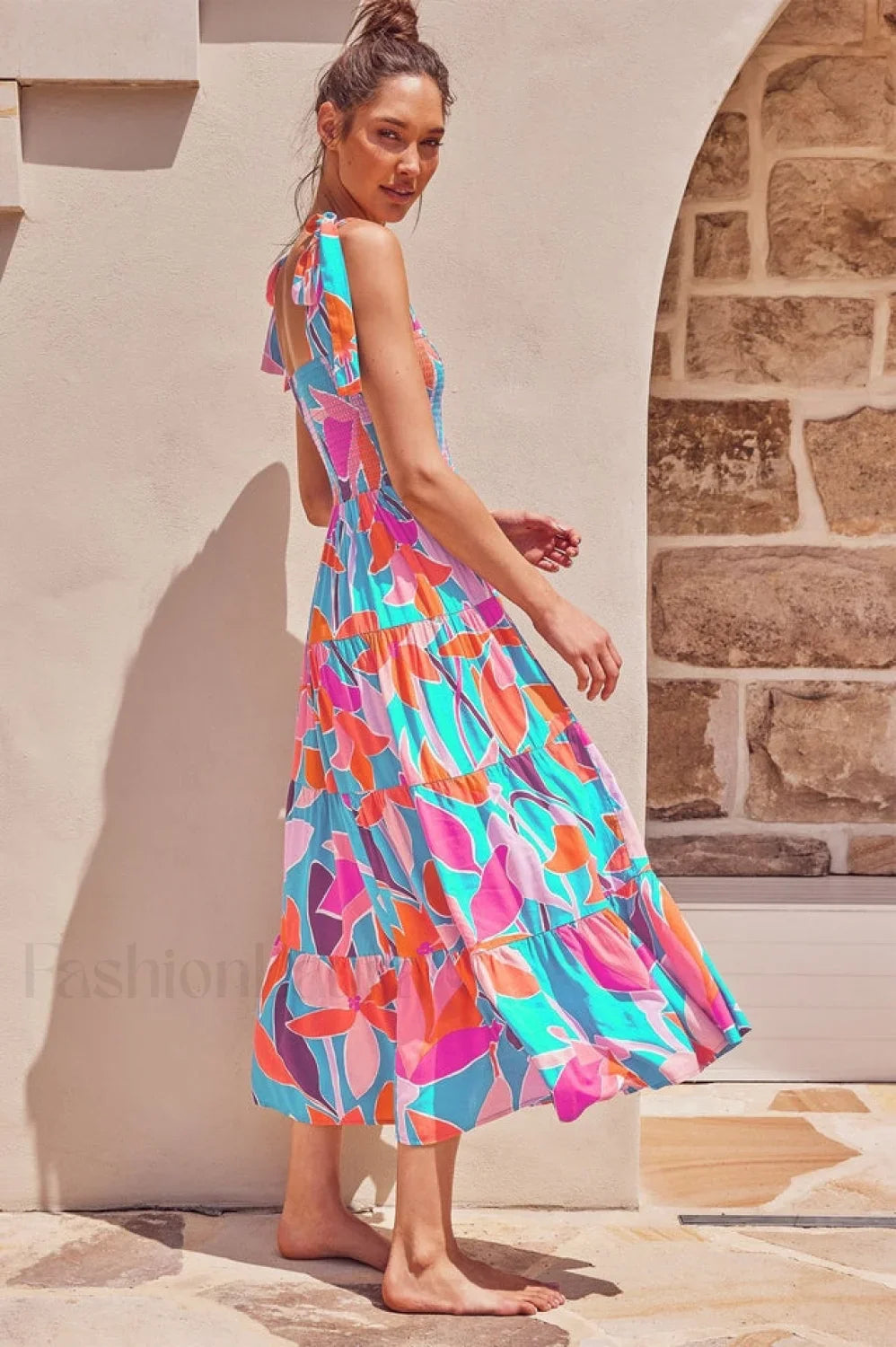 Jaclyn Smocked Stylish Maxi Dress