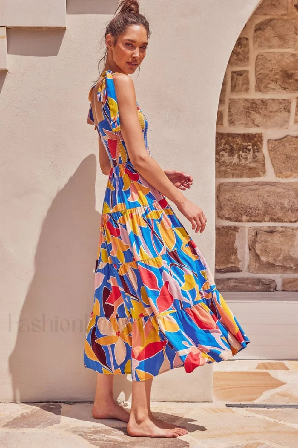 Jaclyn Smocked Stylish Maxi Dress