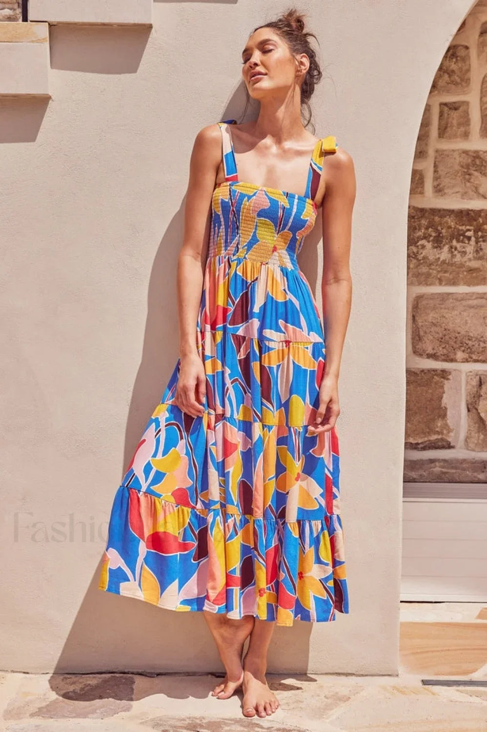 Jaclyn Smocked Stylish Maxi Dress