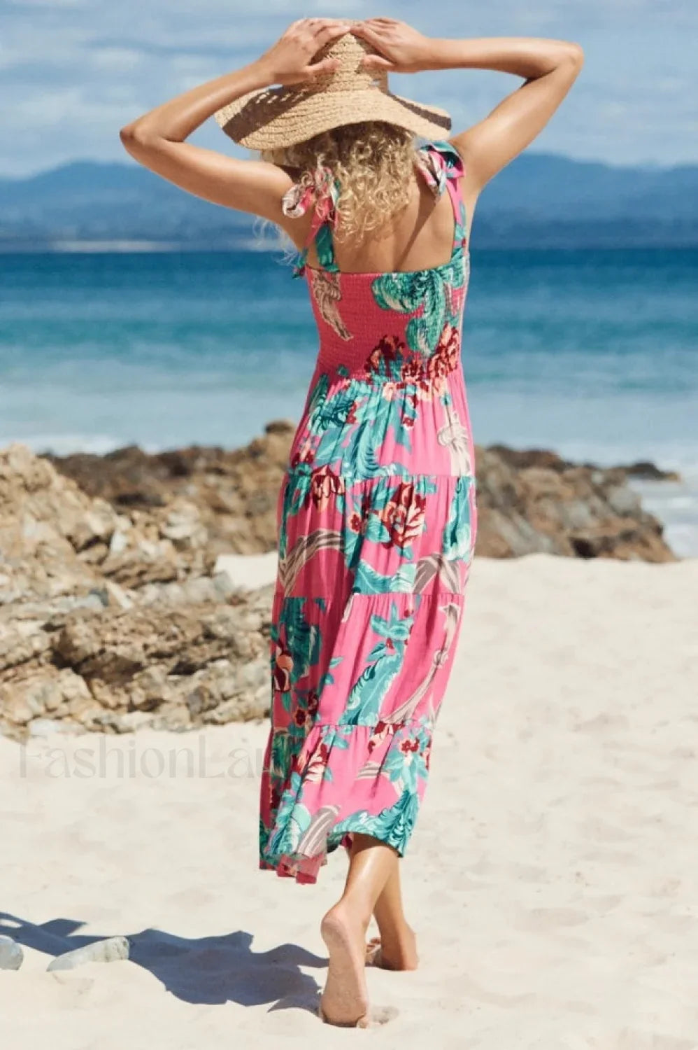 Jaclyn Smocked Stylish Maxi Dress