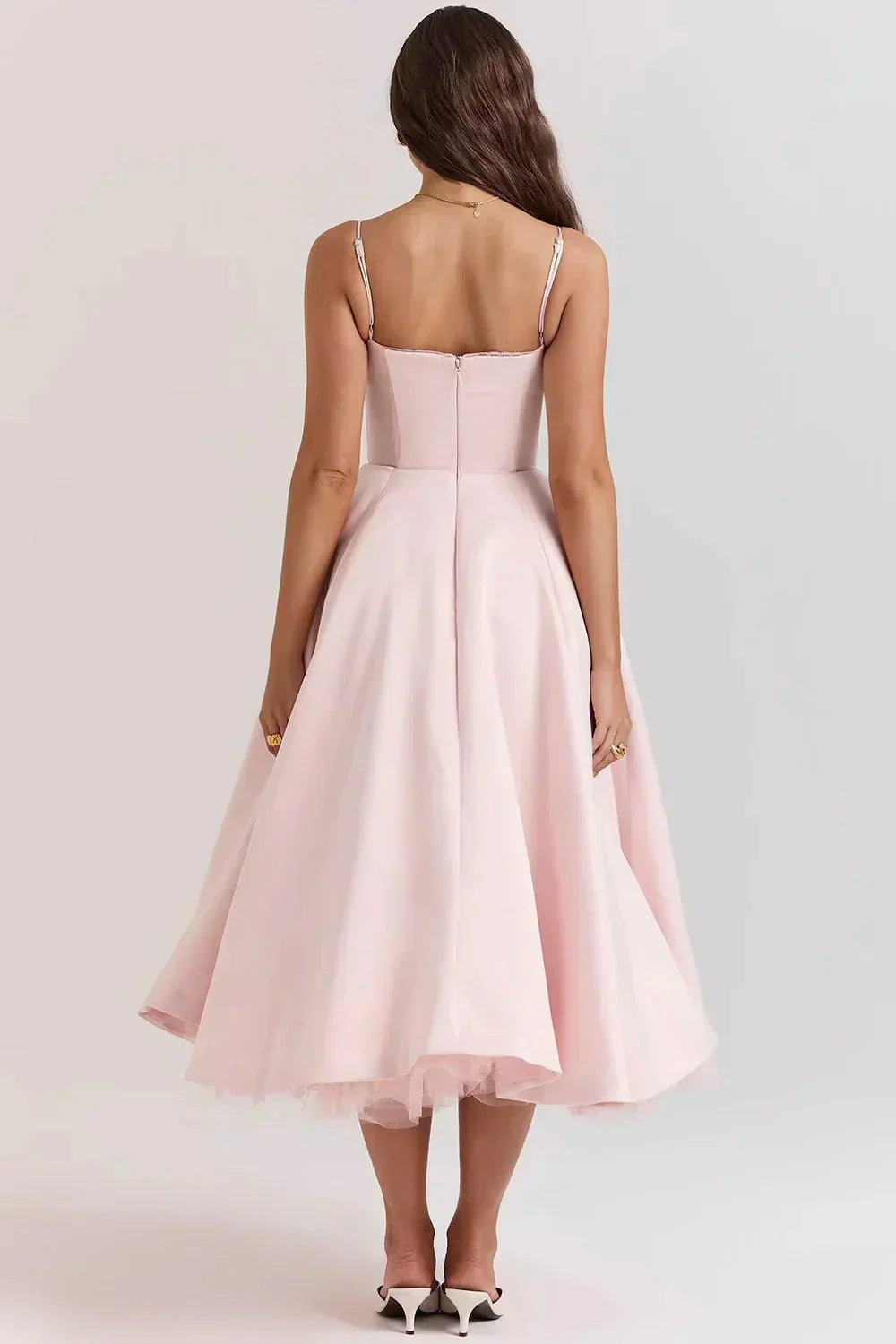Daniela Graceful Midi Dress for Women Sophisticated Look