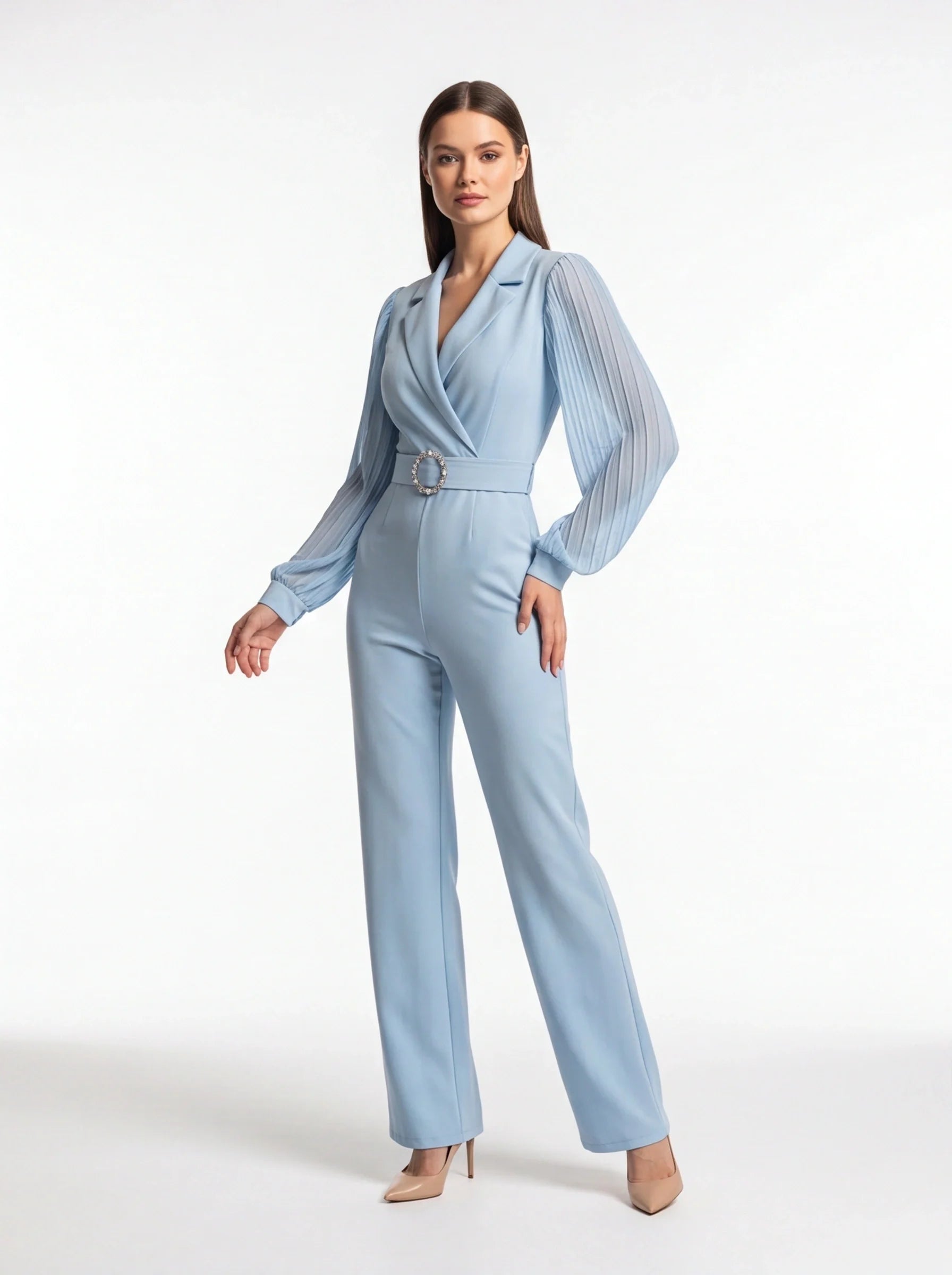Elegant Black Jumpsuit for Women | Tailored Fit & Comfortable Fabric