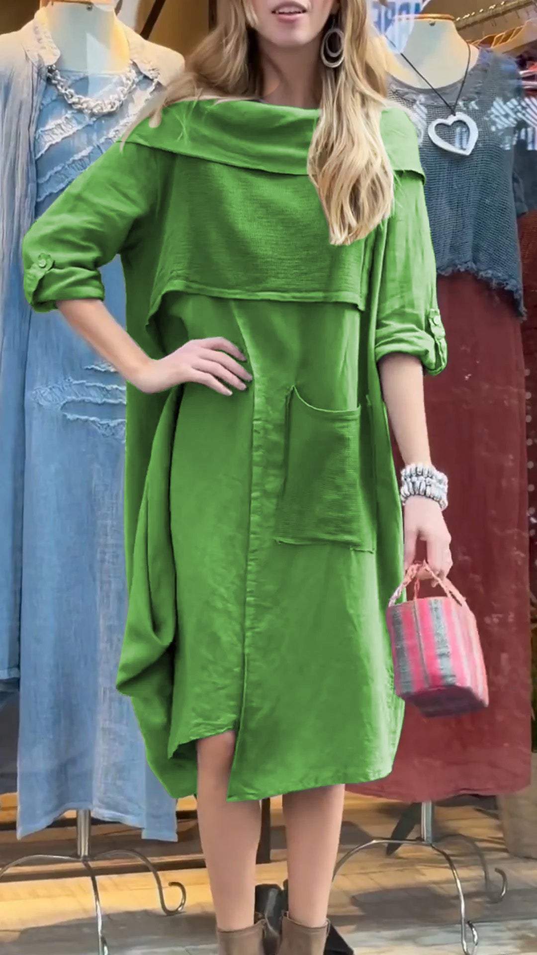 Relaxed Manuela Classic And Elegant Dress for Modern Fashion Wear