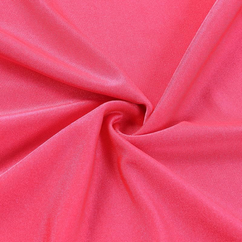 V-Neck Sleeveless Ruffle Flower Applique Asymmetric Mini Dress