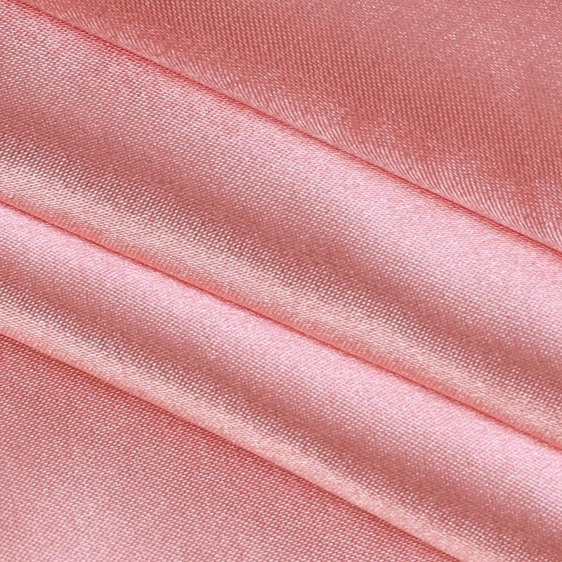 Sleeveless solid satin cowl neck slit backless zip-up cami dress 6