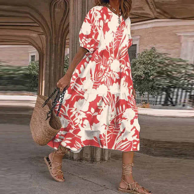 Faustina Beautiful Printed Dress for Women Trendy Fashion Pick