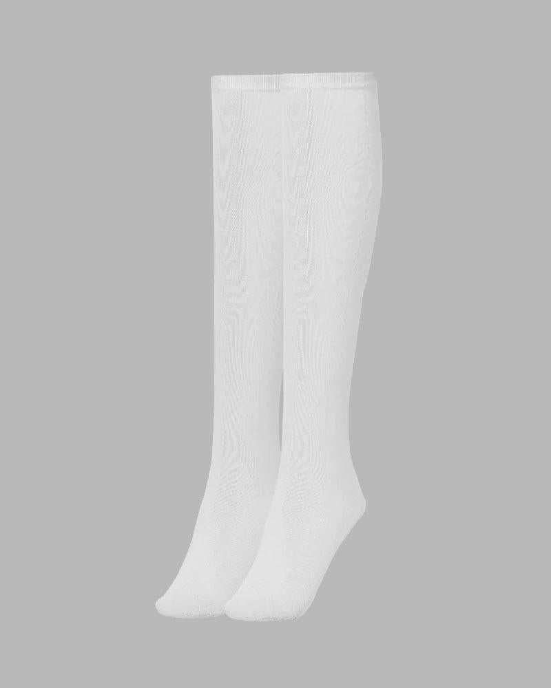 Knee Briyelle High Socks White / One Size