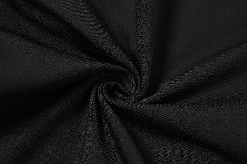 One Shoulder Side Cut Out Drawstring Ruched Bodycon Mini Dress 7