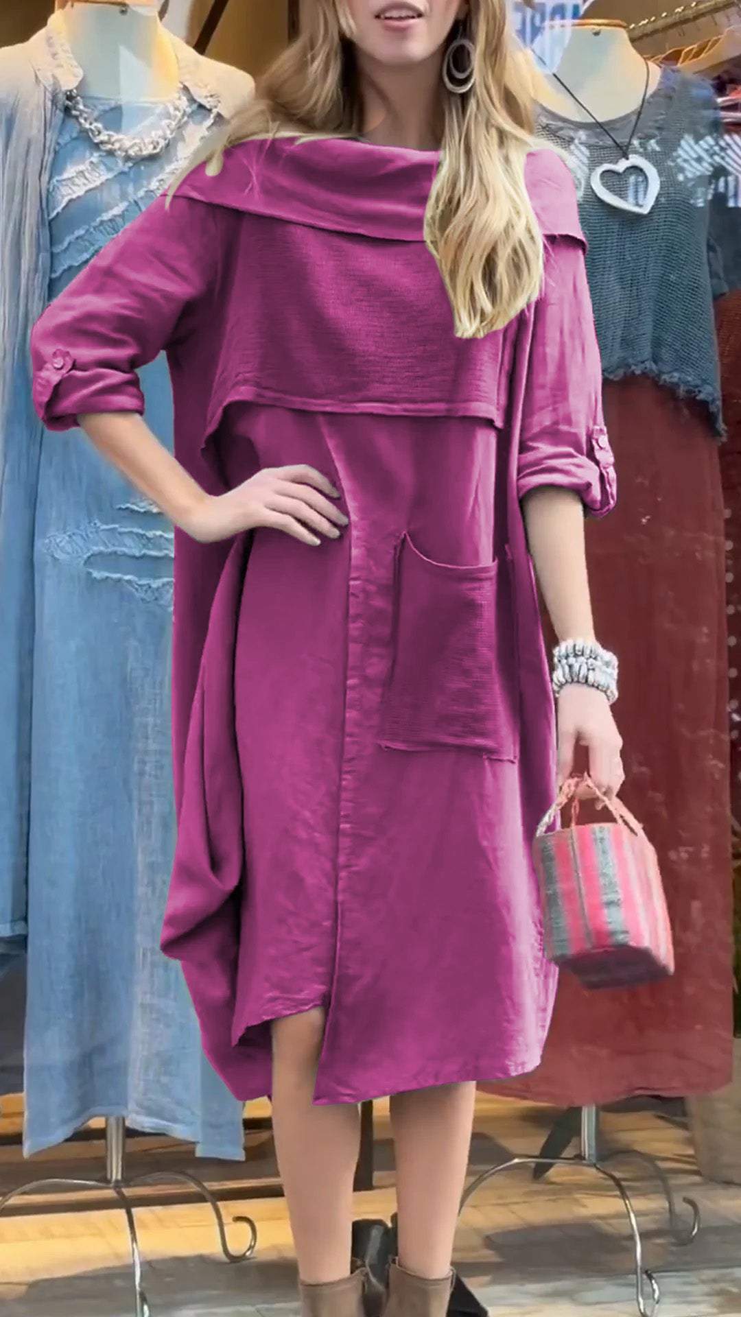 Relaxed Manuela Classic And Elegant Dress for Modern Fashion Wear