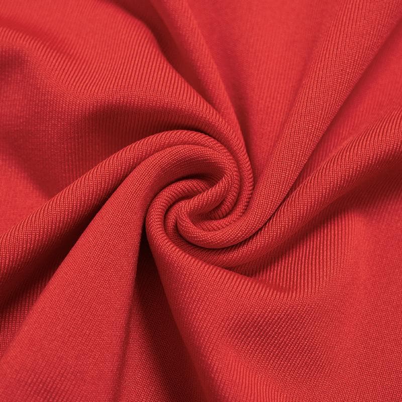 Halter Neck Cut Out 3D Rosette Ruffle Bodycon Mini Dress