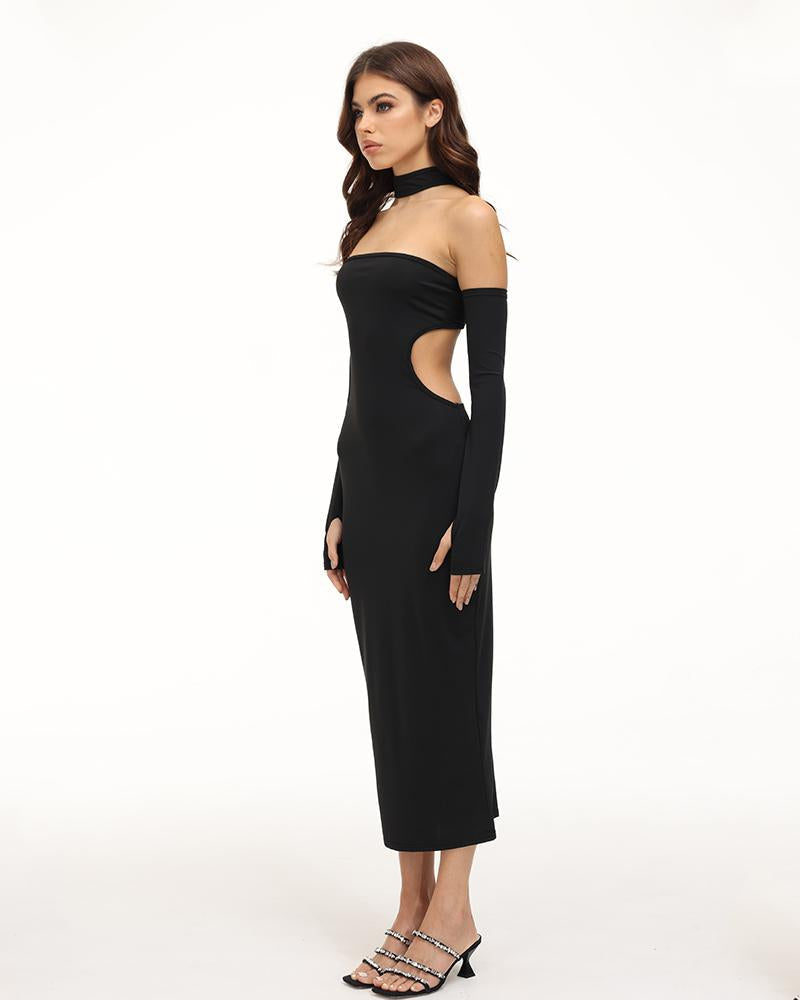 Halter-Neck Dress