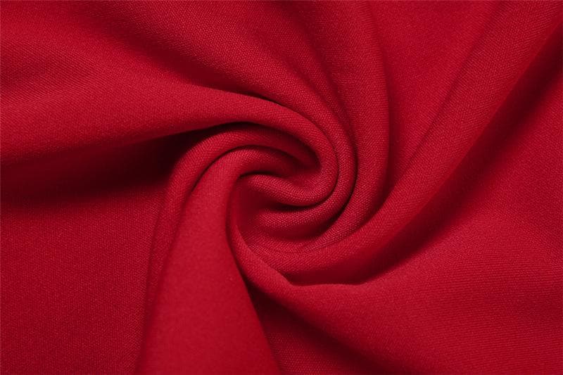 One Shoulder Ruched Flower Applique Ruffle Backless Bodycon Mini Dress