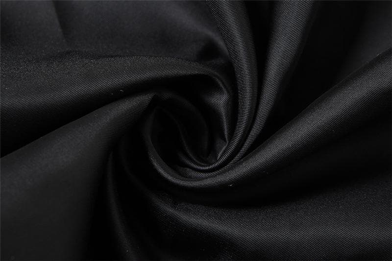 Velvet Notch Neck Spaghetti Strap Flower Applique Bubble Mini Dress