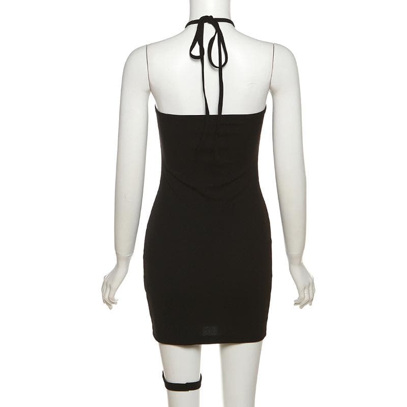 3D Flower Strapless Mesh Corset Ruched Bodycon Mini Dress