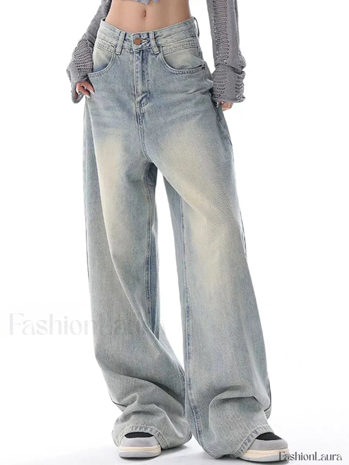 Just Like Magic Trendy Denim Boyfriend Jeans