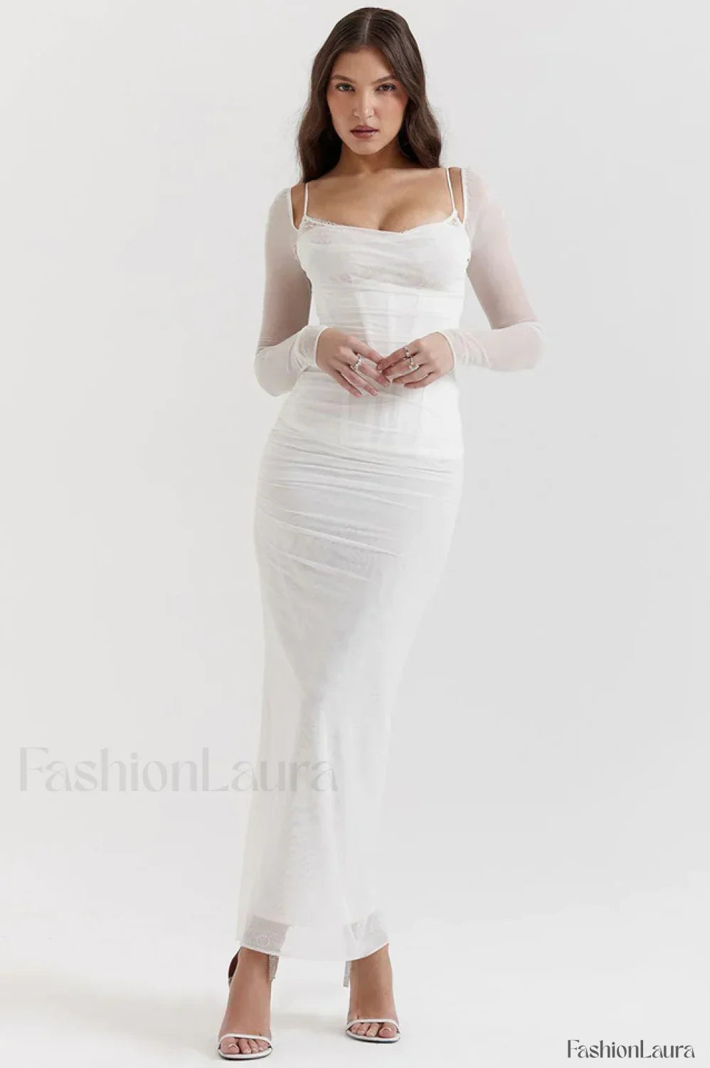 Katarina Black Stylish Maxi Dress