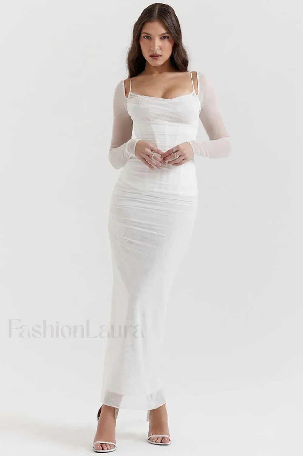 Katarina Black Stylish Maxi Dress