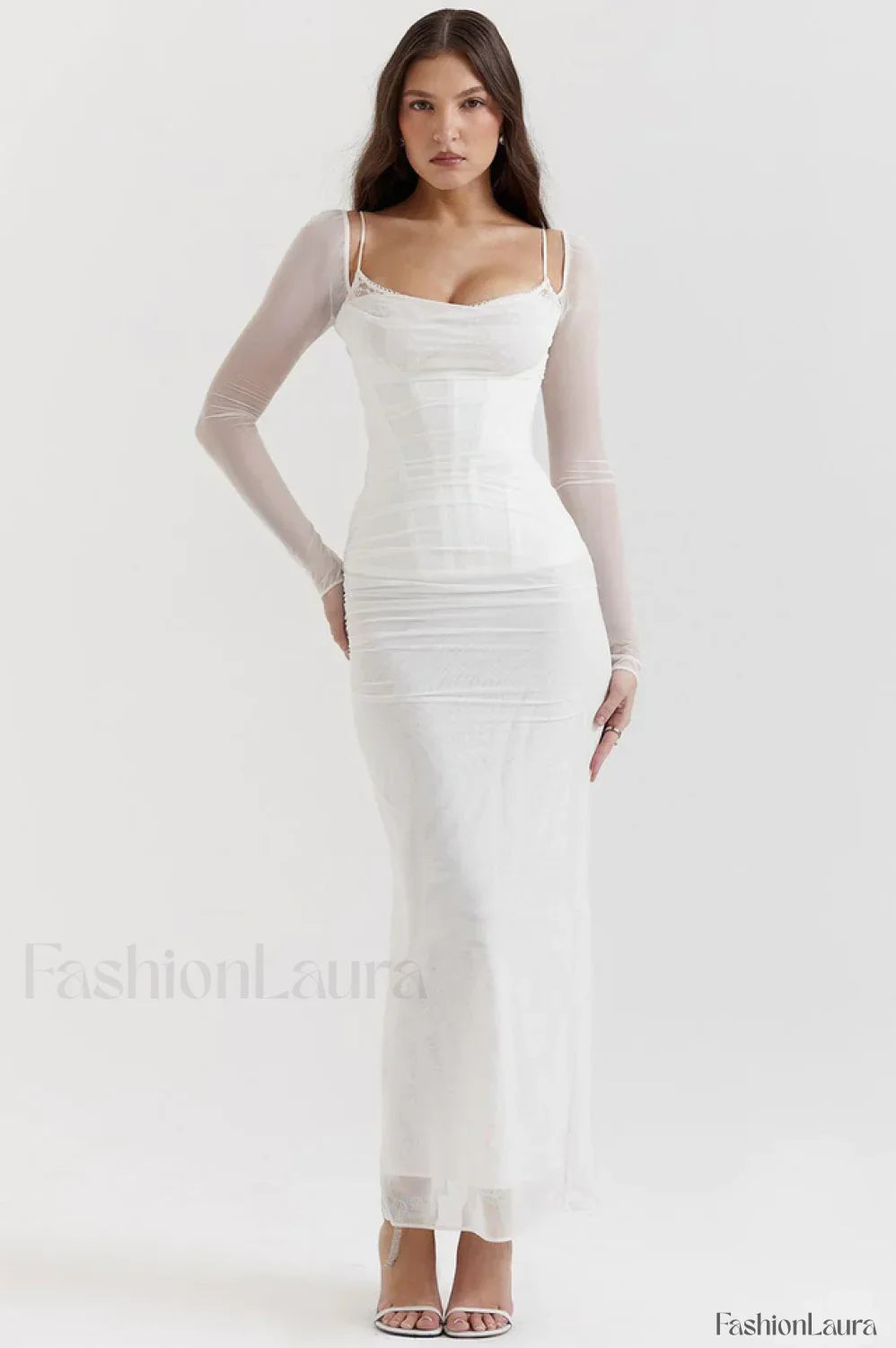 Katarina Black Stylish Maxi Dress