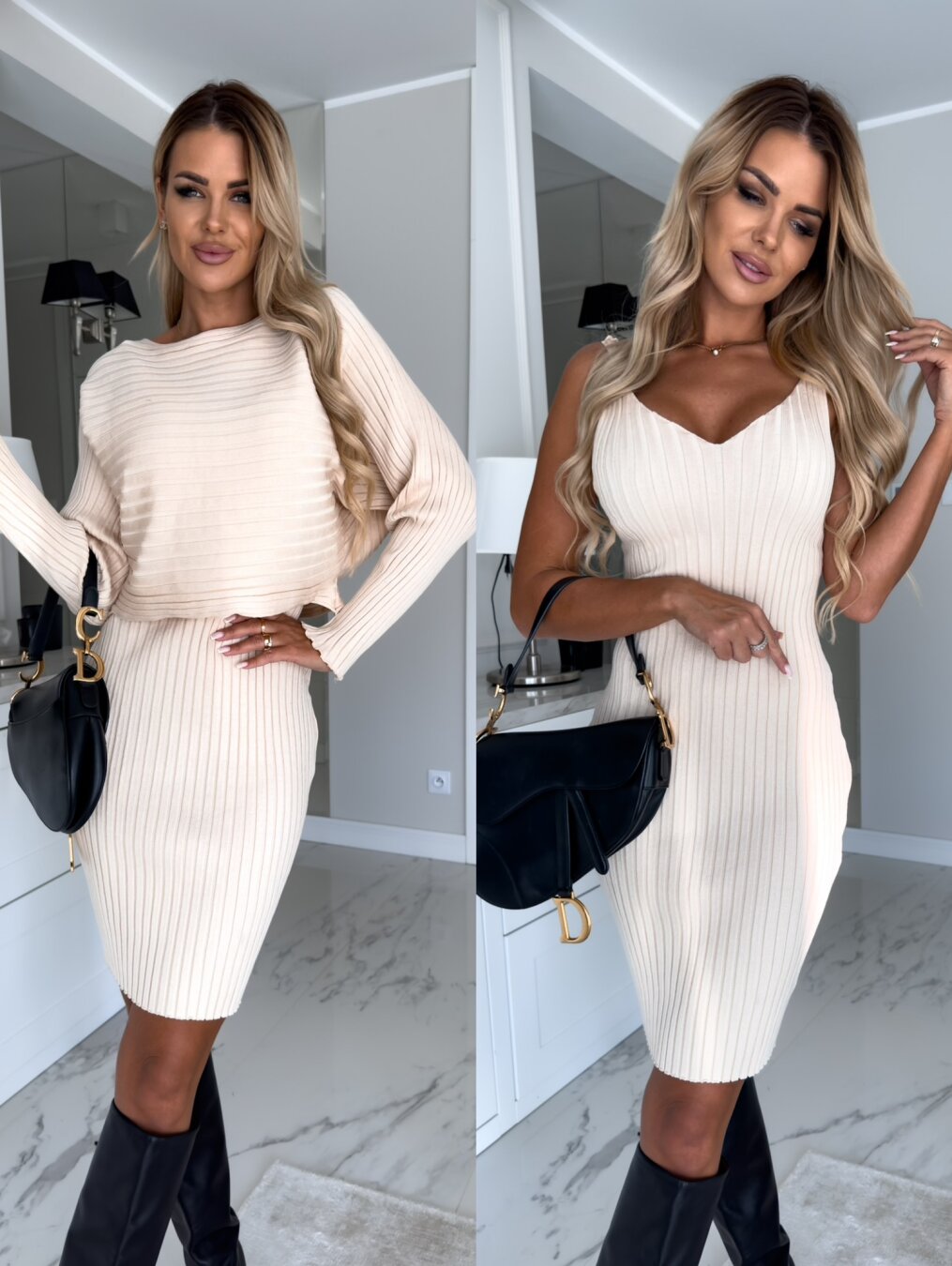 Evelyn Two-piece Dress for Women Soft Comfortable Fit