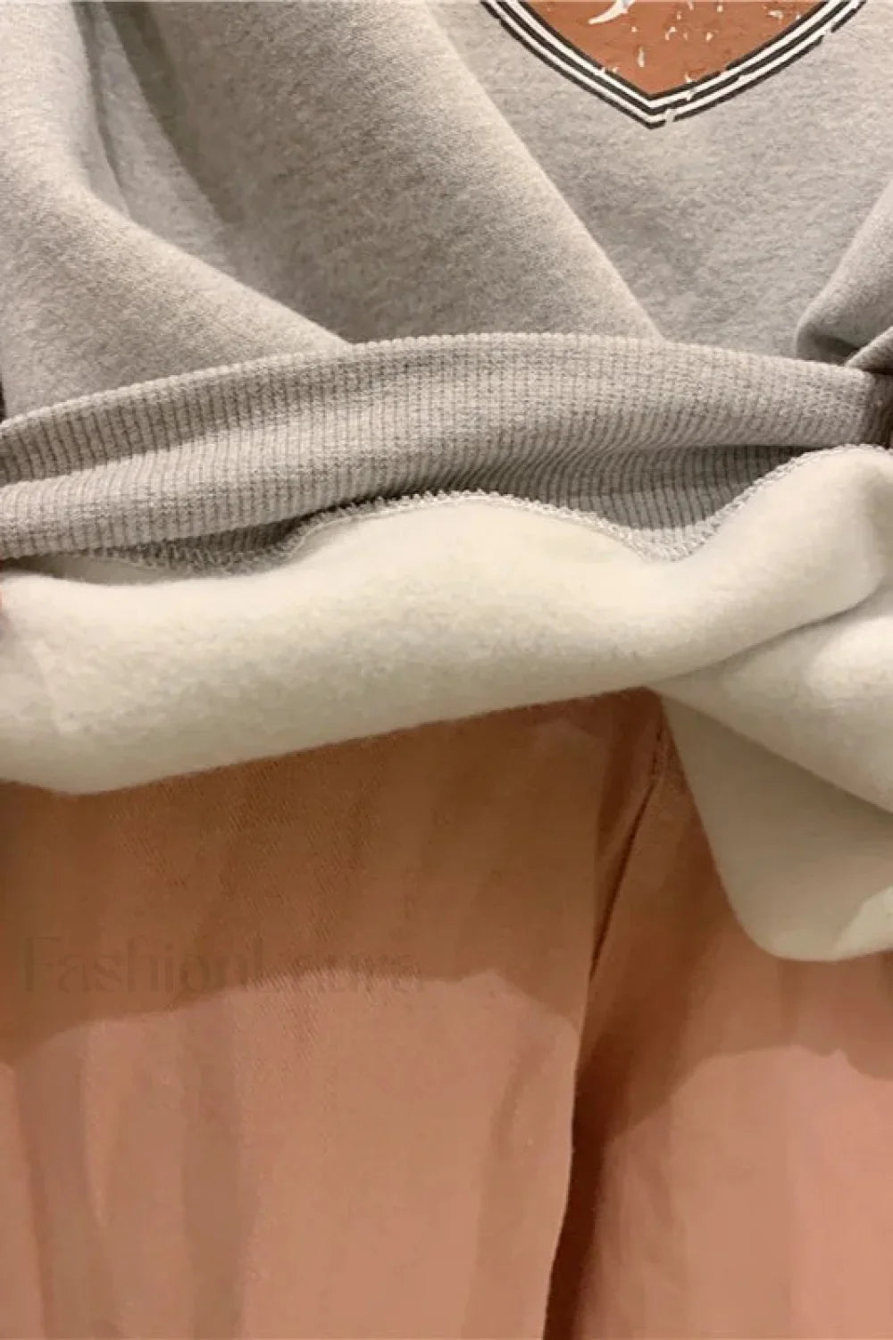 Korean Fashion Fleece Hooded Hoodie