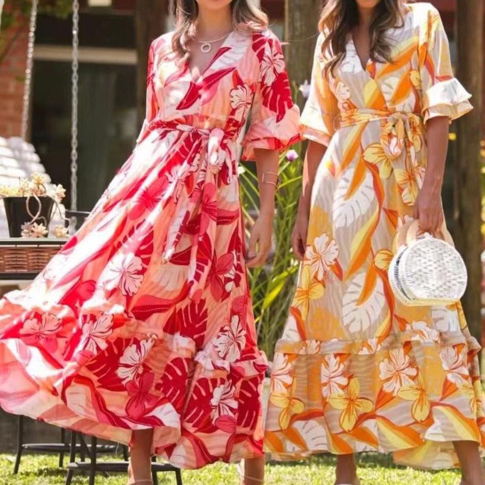 Krystine Tropical Dress