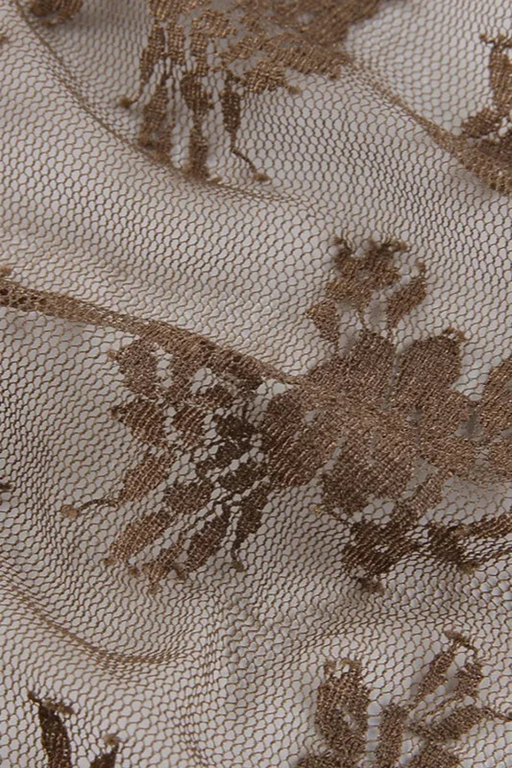 Lace Tie Front Sheer Crop Cardigan