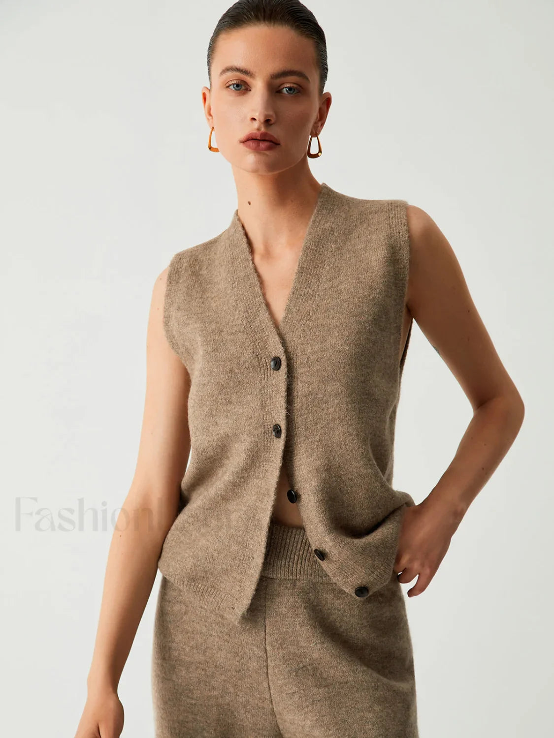 Leisure Long Cardigan Trendy Three Piece Pants Set