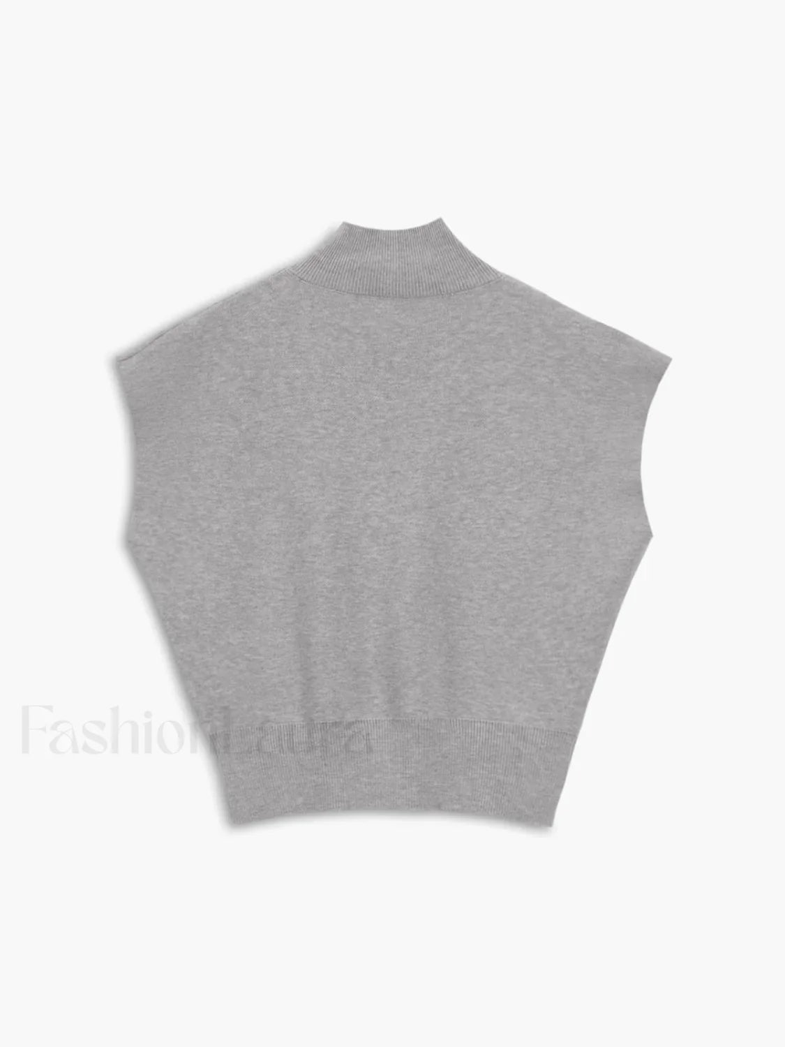 Leisurely Solid Graceful Pullover Sweater Vest